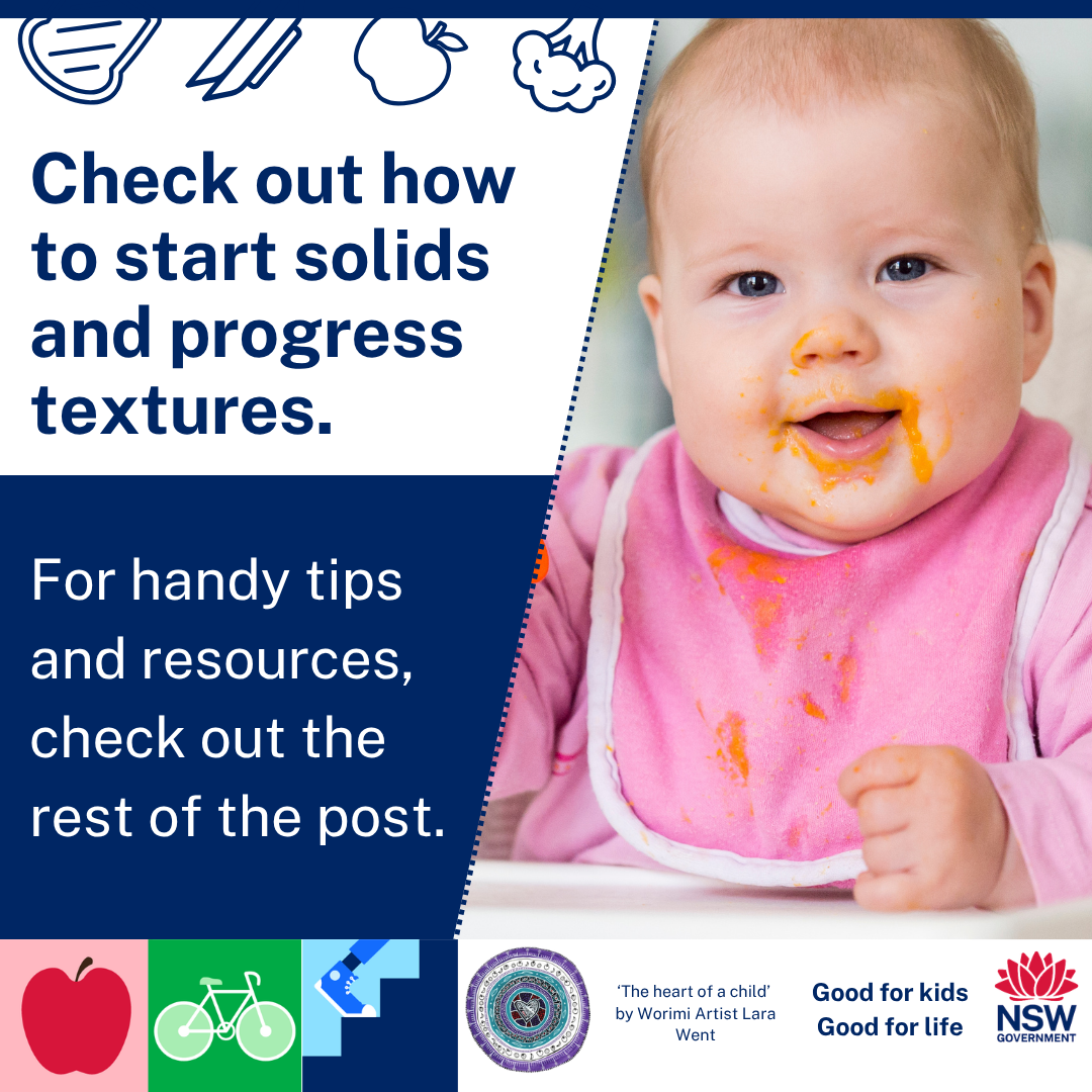 Starting Solids Visual Family Snippets | Good for Kids, Good for Life
